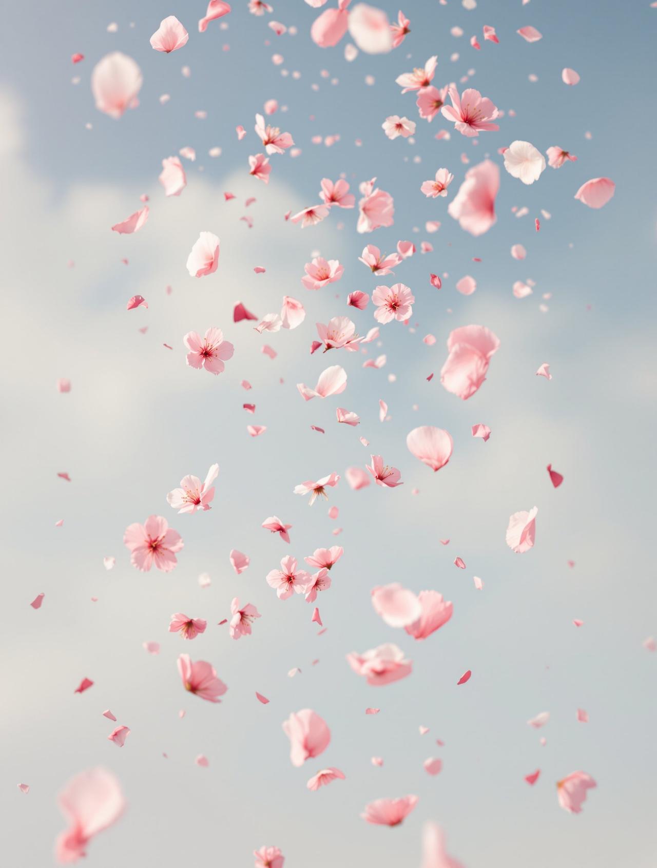 花瓣·飘落瞬间